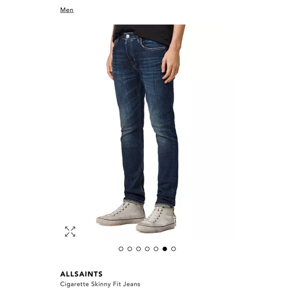 All Saints | Jeans | Allsaints Cigarette Skinny Fit Men Jeans